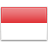 國旗的印度尼西亞