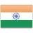 國旗的印度
