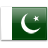 國旗的巴基斯坦