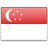國旗的新加坡